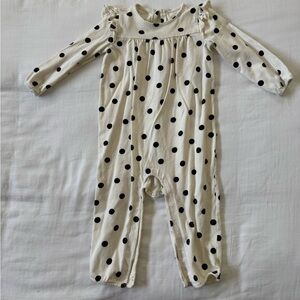 GAP Cream and Black Polka Dot jumper